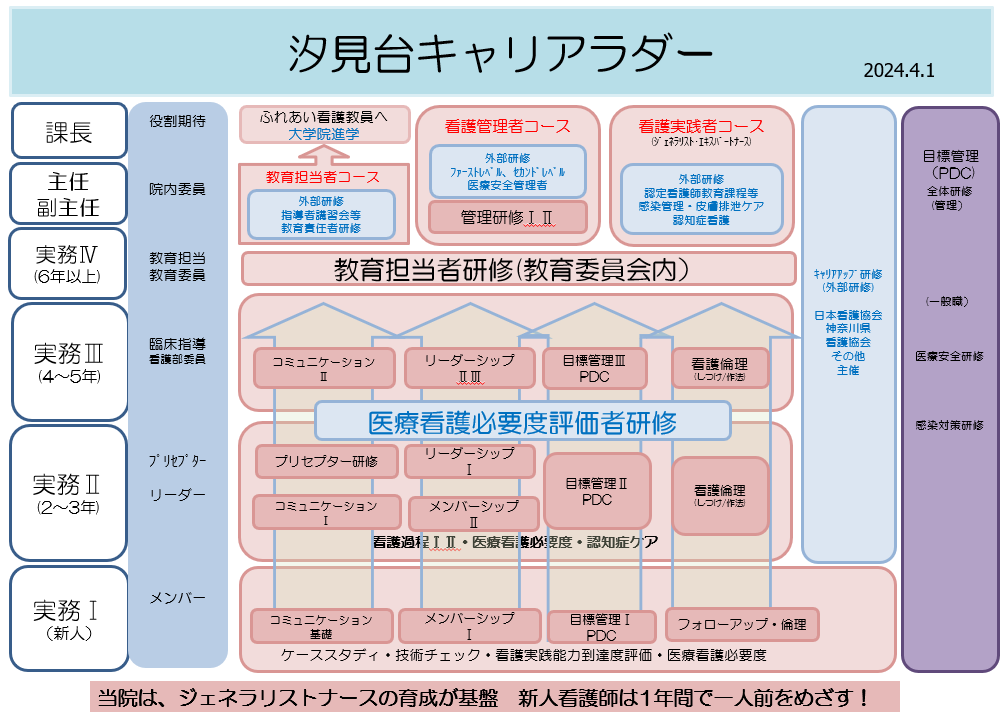 汐見台キャリアラダープログラム[図]